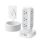 Flat Plug Power Strip Tower 10FT, 40W Total Fast Charging Station, Dual Pd 20.... Fixed Price $41.76.