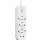 Belkin SRA007P12TT6 12-OUTLET Surge Protector Power Strip W/ Ac. Fixed Price $52.95.