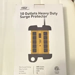 Rst Heavy Duty 10-OUTLET Surge Protector 2800J 120V 15A 10FT Yellow/black. Fixed Price $26.31.