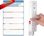 Soulwit 5-PACK Self Adhesive Power Strip Holder, Surge Protector White. Fixed Price $12.73.