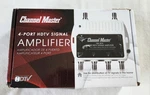 Channel Master 4 Port Hgtv Signal Amplifier Antenna Booster New Open Box. Fixed Price $42.00.