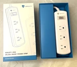 Eshldty Outdoor Power Strip, Ft Extension Cord, 3 Wide Outlets, IPX6 Waterproo. Fixed Price $25.00.