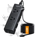 Covozon 25FT Outdoor Extension Cord Weatherproof Power Strip Surge Protector. Fixed Price $62.05.