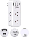 Eygde Multi Plug Outlet Extender Surge Protector 1700J, Wall Pack, White. Fixed Price $23.23.