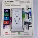 Bauhn Usb Wall Plate Charger 2 Outlets Port Rapid Charging Surge Protected. Fixed Price $12.99.