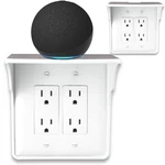 Power Perch Double Wall Outlet Shelf With Cord Storage Strap - Declutter & Re.... Fixed Price $44.95.