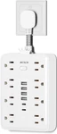 Surge Protector Power STRIP(900J) Outlets 6 Usb 15A/1875W Ultra-thin Plu. Fixed Price $29.99.