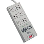 Tripp Lite Surge Protector Power Strip, 6FT Cord, Outlet, Grey. Fixed Price $73.37.
