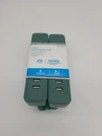 Power Strip Surge Protector (2) Pack Outlet Usb Ports 3FT Braided Cord Green. Fixed Price $10.00.
