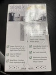 New Sleek Socket Outlet & Plug Concealer 2 X 3' Dual Cords Power Strips. Fixed Price $21.99.