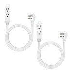 Dewenwils 2 Pack Ft Extension Cord With Flat Plug,, 16 Awg Sjtw SPT-3. Fixed Price $12.99.