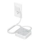 Ultra Thin Flat Extension Cord 5 Ft, Tessan Slim Power Strip With Usb Ports (.... Fixed Price $28.46.