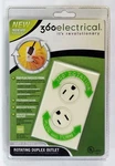New Electrical 36012-A Rotating Duplex Outlet Almond End Plug Hassles. Fixed Price $19.99.