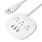 Power Strip 3 Outlets And Usb Ports With Switch Control, Desktop Charging. Fixed Price $23.83.