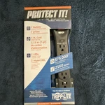 Tripp Lite SUPER7B Surge Protector Outlets 7-FT Cord 2160J 120V. Fixed Price $20.00.