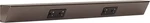 Task Lighting Series Angle Power Strip, 24 Inch, Dual Black Outlets, Bronze. Fixed Price $159.99.