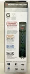 New Monster Core Power Black Exp 600 Av Ef Surge Protector Outlets 121867-00. Fixed Price $19.97.