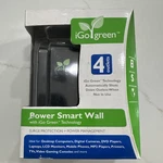 Igo PM00012-0001 Green Power Smart Wall Surge Protectors 4 Outlets. Fixed Price $9.99.