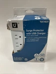Utilitech 4-OUTLET 500 Joules 1875-WATT White Indoor Usb/ac Surge Protector. Fixed Price $23.95.