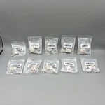 Monoprice CAT6 Keystone Jack Lot Of 110 Punch Down RJ45 K6-PD-WHITE. Fixed Price $15.99.