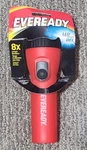 Eveready Led Flashlight Red, "d" Battery. Fixed Price $9.99.