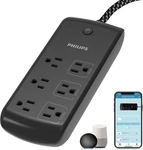 Philips Wi-fi Power Strip W/ Surge Protection 8FT Cable Works Alexa & Google. Fixed Price $24.95.