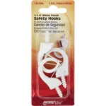Hillman Anchor Wire 1-1/4 In. White Safety Hook 122244 Pack Of 10. Fixed Price $23.55.