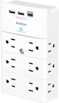 Multi Plug Outlet - Addtam Surge Protector Wall Mount With 12 White. Fixed Price $25.15.
