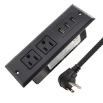 Power Strip With Usb Recessed Mounted Desktop 2 Outlets 3 U.... Fixed Price $25.04.