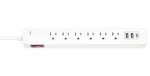 1PC Multicomp 'MP011029 Surge Protector, White, 6 Outlets, Nema 5-15R,. Fixed Price $31.60.