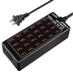 24-PORT 100 Watt (20 A) Usb Charging Station, Travel Desktop Rapid Charger,. Fixed Price $69.53.
