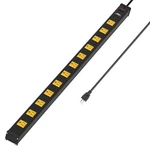 Long Power Strip, 12-OUTLET Heavy Duty Surge Protector Wall Mount Strip.... Fixed Price $59.75.