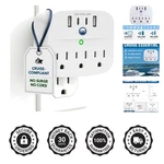 Onboard Essential For Cruises: 7-PORT Non Surge Power Strip Multiple Devices. Fixed Price $31.49.