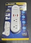 Bell + Howell 180 Degree Swivel Power Strip With 6 Outlets And 3 Usb Ports. Fixed Price $19.99.