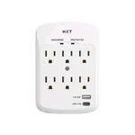 Nxt Technologies 6-OUTLET Plus Usb Surge Protector 900 Joules (NX61427). Fixed Price $34.99.