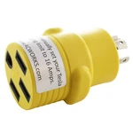 Amp 250 Volt Nema L14-20P To 14-50R Rv Plug Adapter By Ac Works. Fixed Price $42.99.