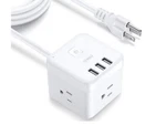 Bull Magic Cube Surge Protector Model GN-USUS-UU1153 5FT Charge Station Usb. Fixed Price $19.99.