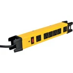 Industrial Safety Surge Protected Power Strip Outlets 15A 1200 Joules 6' Cord. Fixed Price $43.14.