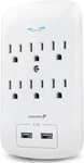 6 Outlet Surge Protector 1200 Joules With Usb Ports Charger (3.1A), Multi Plug. Fixed Price $21.61.