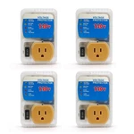 Bseed Voltage Protector 120V 15A 1800W Refrigerator Freezer 4 Pack. Fixed Price $89.99.