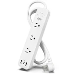 Kmc Usb-c Pd Surge Protector 3-OUTLET Power Strip, 30W 1 Pack White. Fixed Price $25.76.
