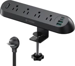 Trond Desk Clamp Power Strip Usb 6FT (4 Outlets & Ports), Black. Fixed Price $49.27.