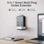 Gosund 3 Usb 6 Ports Smart Plug Sockets Outlet Extender Wall Adapter Anti-surge. Fixed Price $20.00.