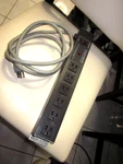 Archer Six Outlet Power Strip 120VAC 15A 60HZ 1800W Max. Fixed Price $9.99.