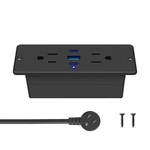 Cccei Recessed Power Strip With Outlet And 65W Usb Ports, Furniture Flush M.... Fixed Price $37.67.
