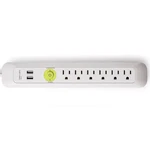 Easylife Flat Plug Power Strip With Surge Protection 6 Outlet And 2 Ubs Port .... Fixed Price $22.81.