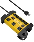 Heavy Duty Surge Protector Power Strip With 2 Usb Ports, Crst 8-OUTLET Metal .... Fixed Price $39.50.