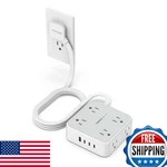Tessan Surge Protector Power Strip 5FT Cord, 8 Outlets 4 (3 Usb-c) Wall Moun. Fixed Price $40.26.
