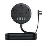 Flat Extension Cord 10 Ft, Ultra Thin Plug Power Strip With 4 Usb Ports .... Fixed Price $39.19.