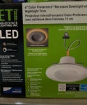 Eti 53804102 DL-6-67-907-SV-D Color Change Nightlightr 6" Led Downlight. Fixed Price $20.00.